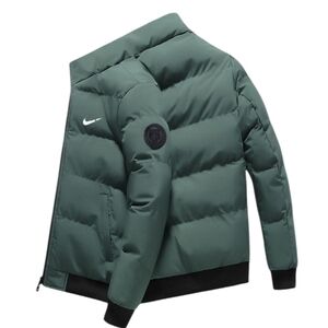 Nike Men's Olive Puffer Jacket
